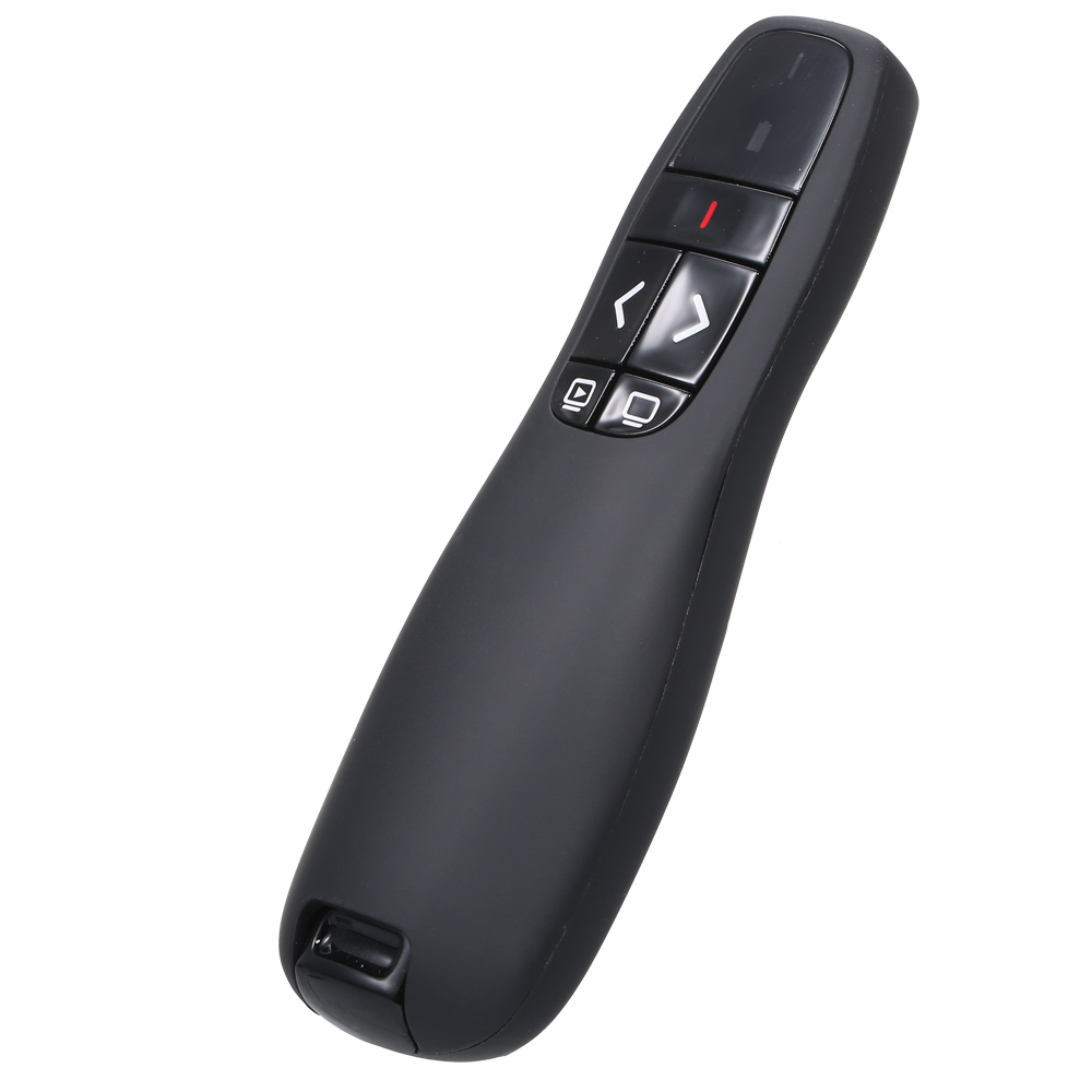 Máy Trình Chiếu Powerpoint Clicker Không Dây 2.4g Con Trỏ Laser Kèm Điều Khiển Từ Xa Của Bộ Thu USB