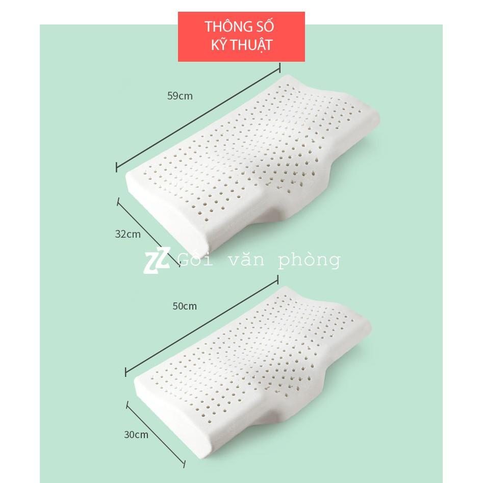 GỐI NGỦ THÔNG MINH CAO SU THIÊN NHIÊN LDH-04