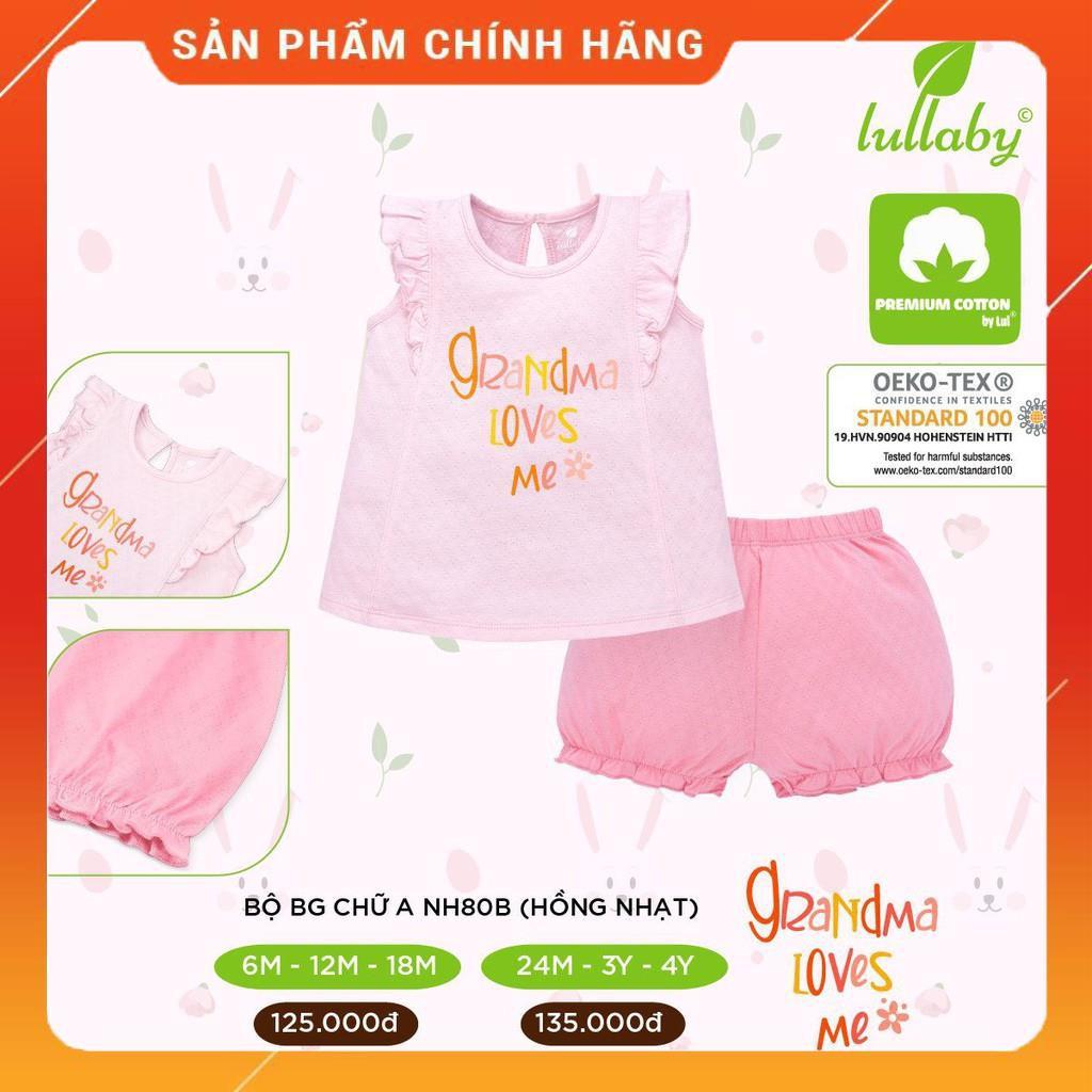 BỘ BÉ GÁI CHỮ A 12M-4Y