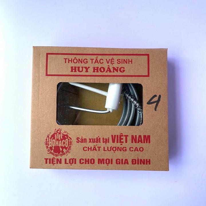 Dây thông tắc cống kim khí Dung Anh dây thông cống quay tay 3M, 5M, 7M, 10M, 12M, 15M