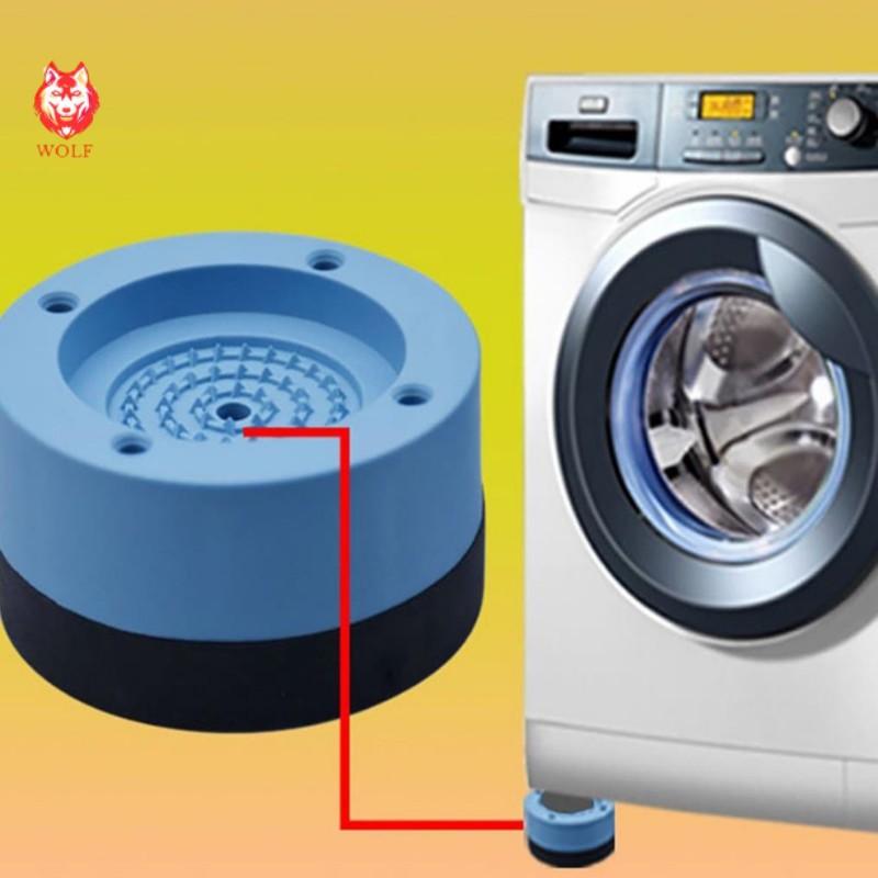 Set 4 miếng đệm chống rung, chống ồn hiệu quả cho máy giặt, tủ lạnh