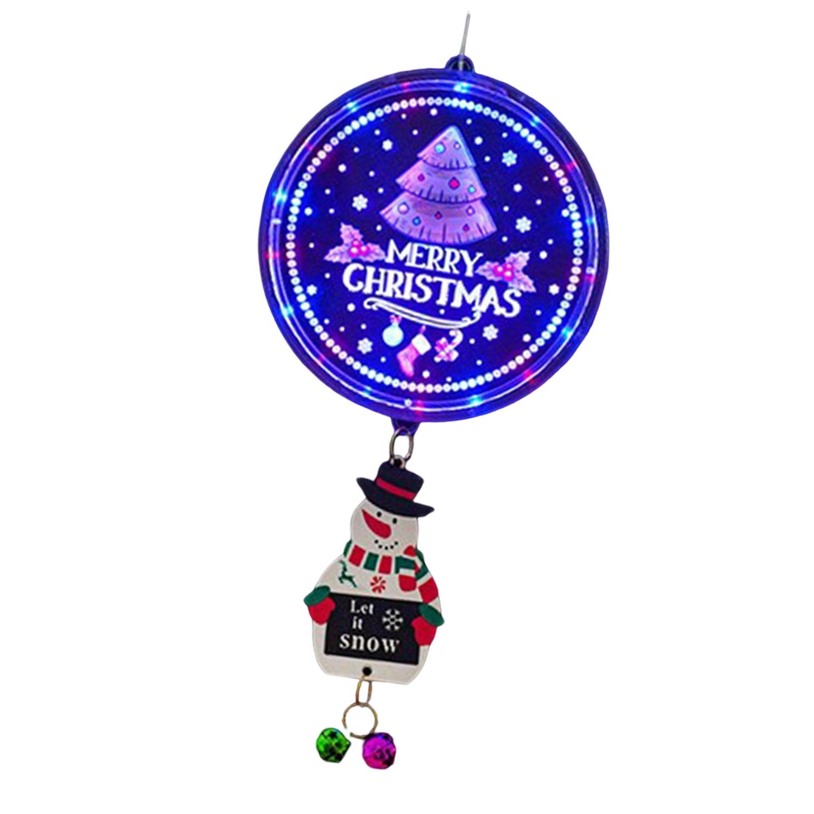 Christmas String Lights with Music Outside Xmas Bedroom Hanging LED Lights