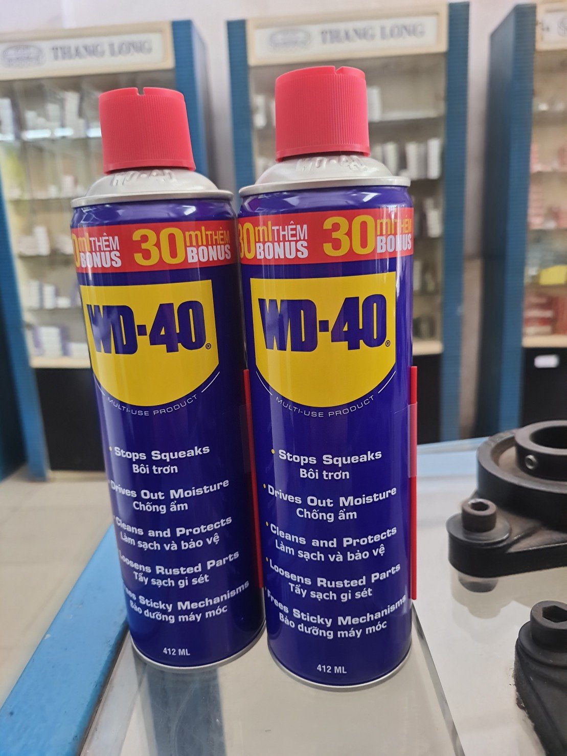 Chai Xịt Bôi trơn Làm Sạch Thẩm Thấu Chống ẩm Multi-Use Product [840241CP/84024CP-WD-40 MUP 412ML AEROSOL BNS E/V 24CT]- hàng chính hãng