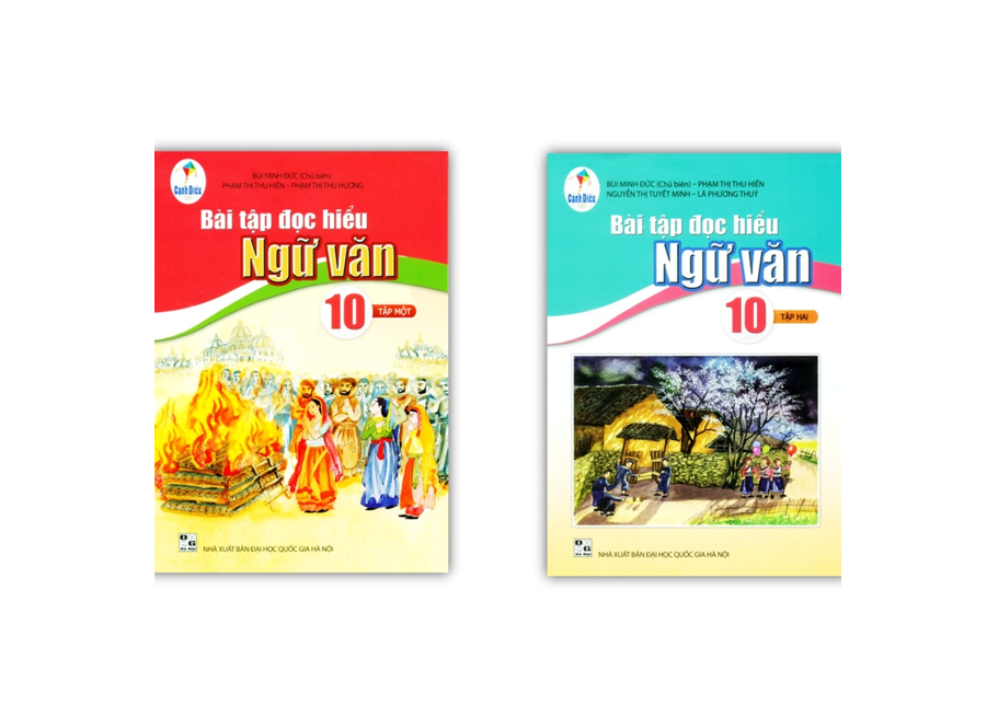 Sách - Combo Bài tập đọc hiểu Ngữ văn 10 - Tập 1 + 2