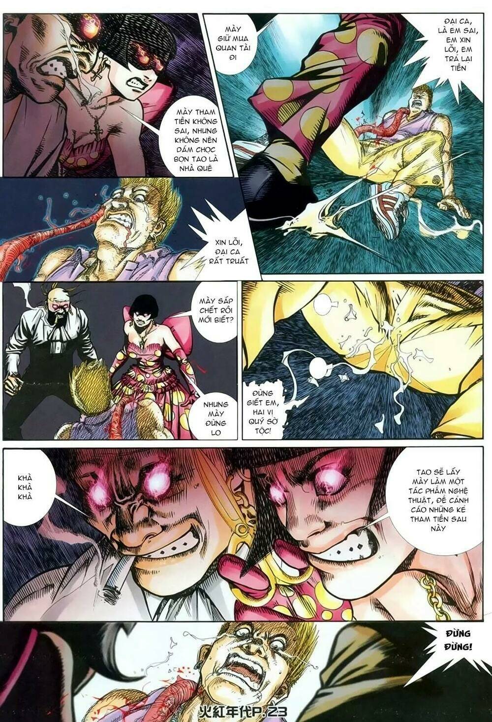 hỏa hồng niên đại hắc cốt đường chapter 134 18