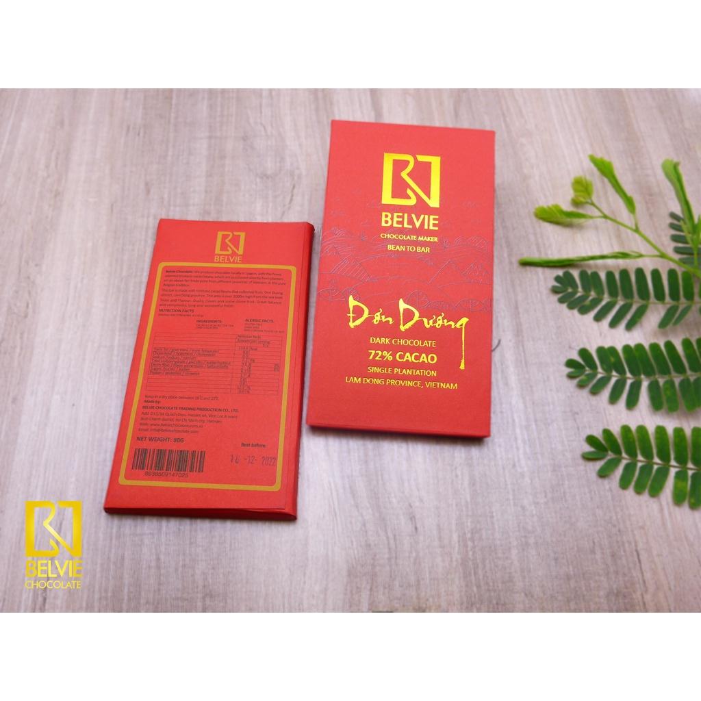 Bộ 2 thanh socola 70% và 72% cacao