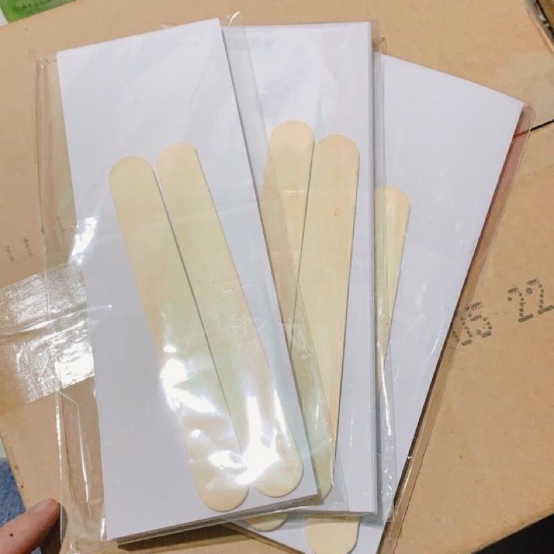 Giấy wax lông đi kèm que