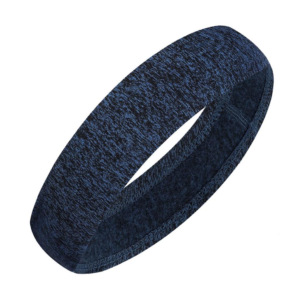 2-3pack Men Women Sports Headband Gym Tennis Basketball Sweatband Hairband Blue
