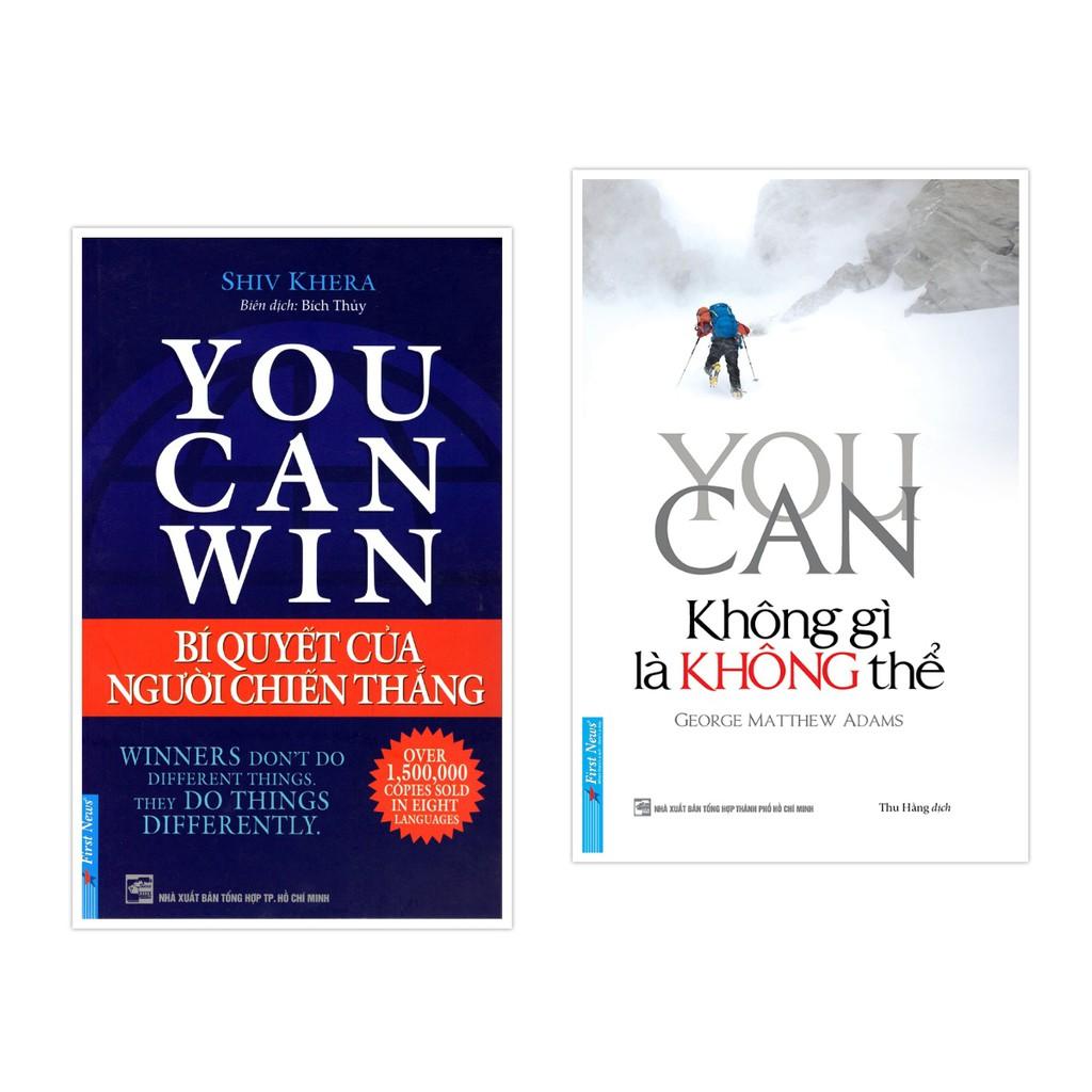 Combo You Can Không Gì Là Không Thể + You Can Win Bí Quyết Người Chiến Thắng - Bản Quyền