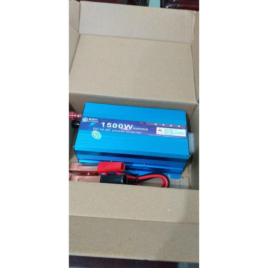 Bộ kích inverter 1500W - 12V lên 220V