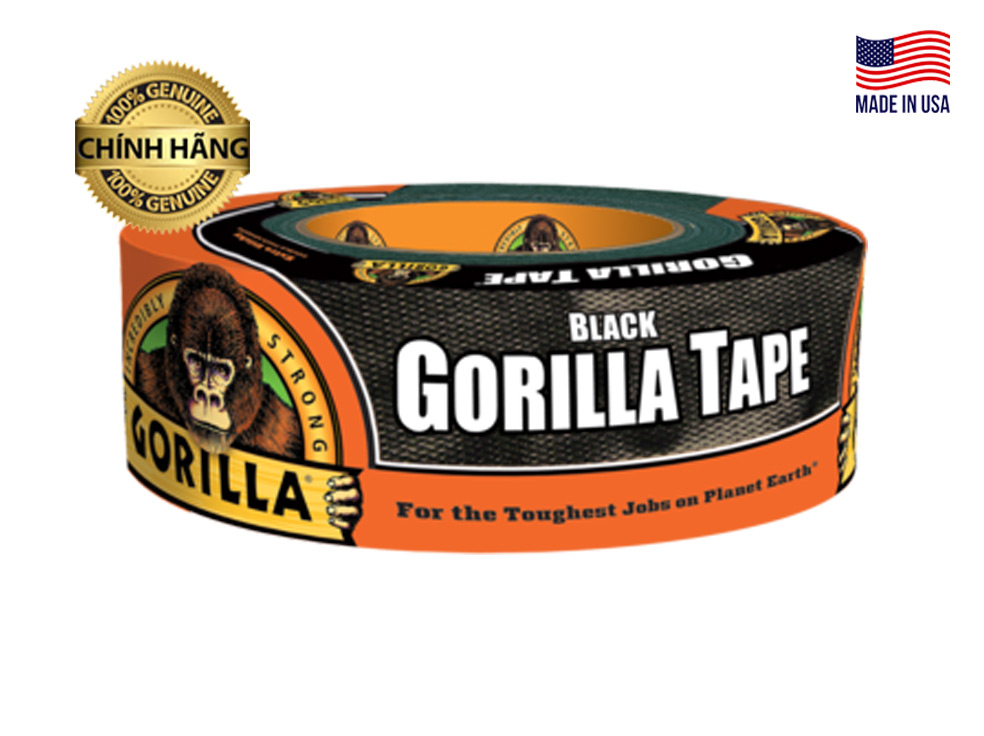 Băng Keo Siêu Dính, Chịu Nhiệt, Chống Thấm Nước, Băng Keo Thương Hiệu Mỹ Black Gorilla Tape 10.9m