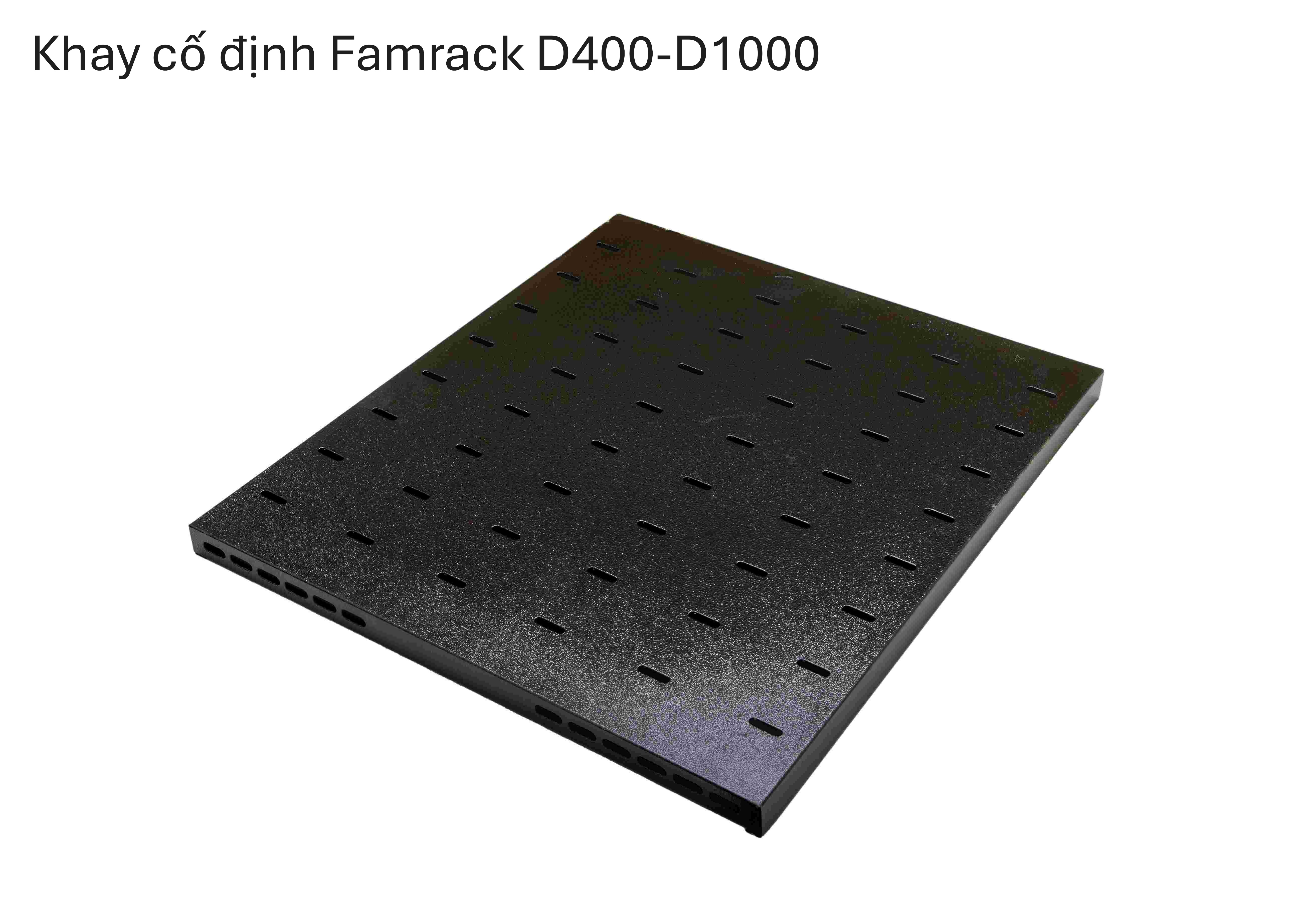 Khay Cố Định Tủ Mạng D800 Famrack – Phụ Kiện Tủ Rack 19",Hàng Chính Hãng, Chất Lượng Cao