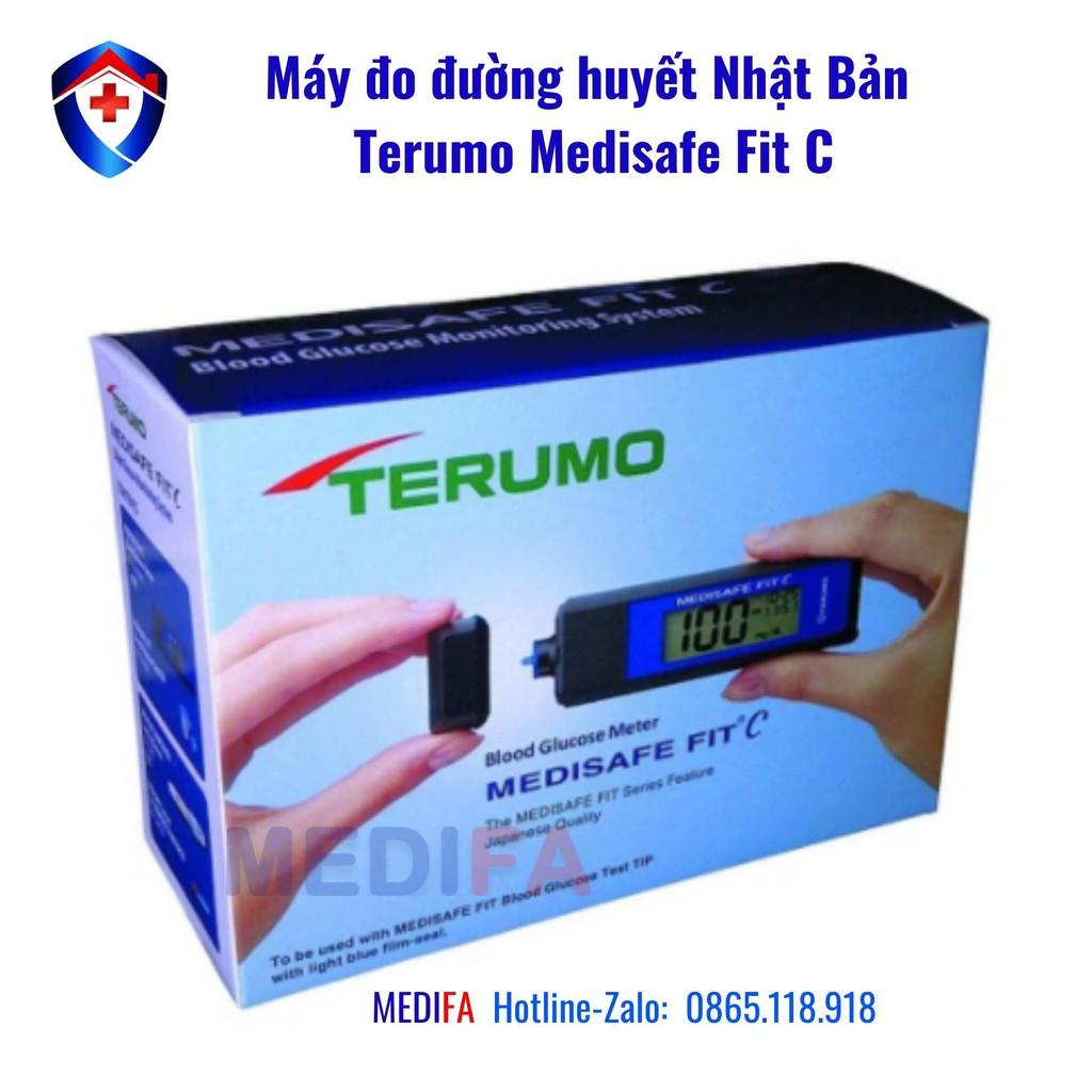 Máy đo đường huyết, tiểu đường Terumo Medisafe Fit C Chính Hãng Nhật Bản, Bảo hành 5 năm