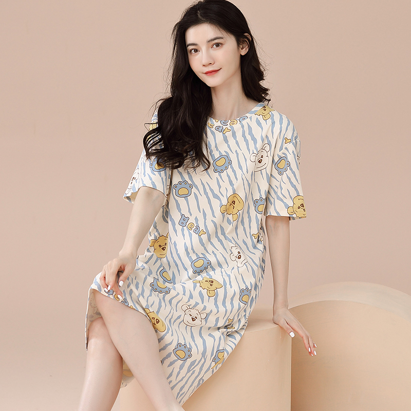 Váy mặc nhà cotton 8820