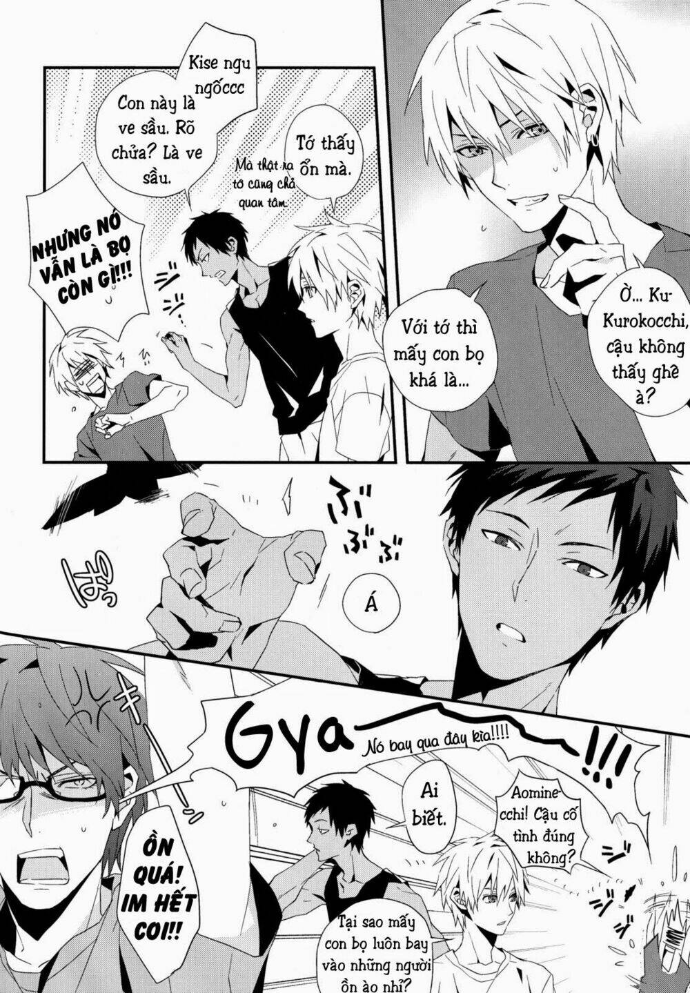 kuroko – tuyển thủ vô hình: color chart 1 chapter 1 5