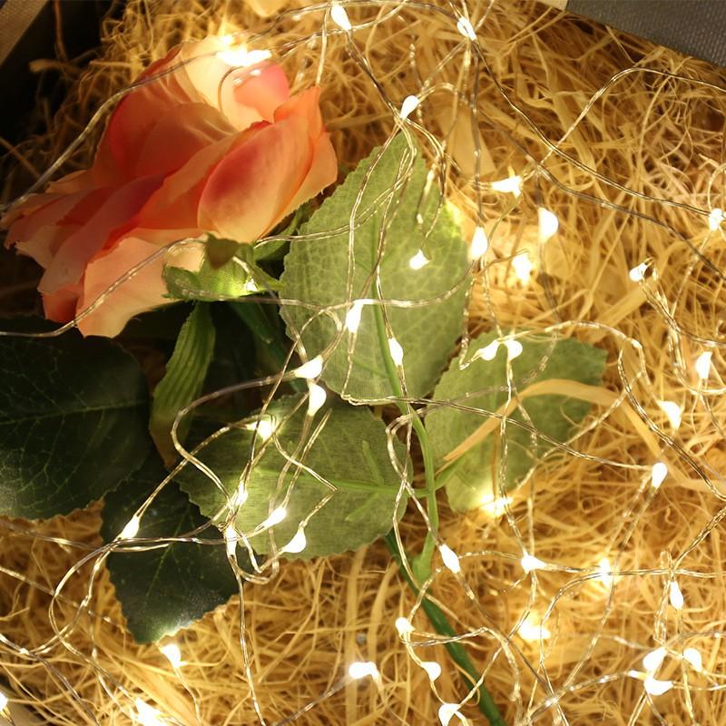 Đèn LED sợi đom đóm Decor siêu đẹp - Trang trí tranh vải, nhà cửa