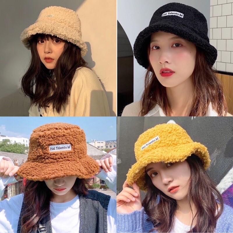 Mũ lông phong cách Retro Hàn Quốc - Mũ nữ thời trang hot