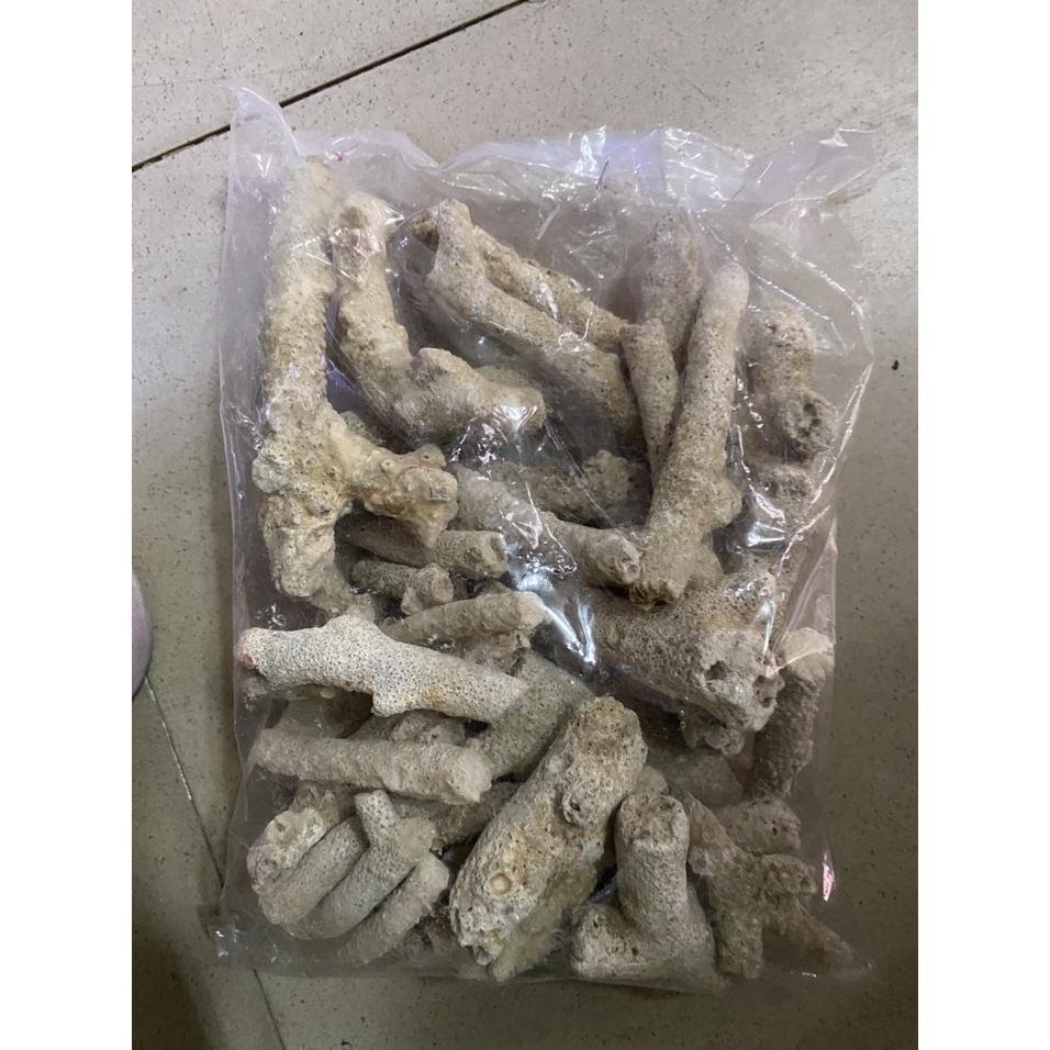 San hô vụn lọc nước cho bể cá cảnh, hồ cá - gói 1kg