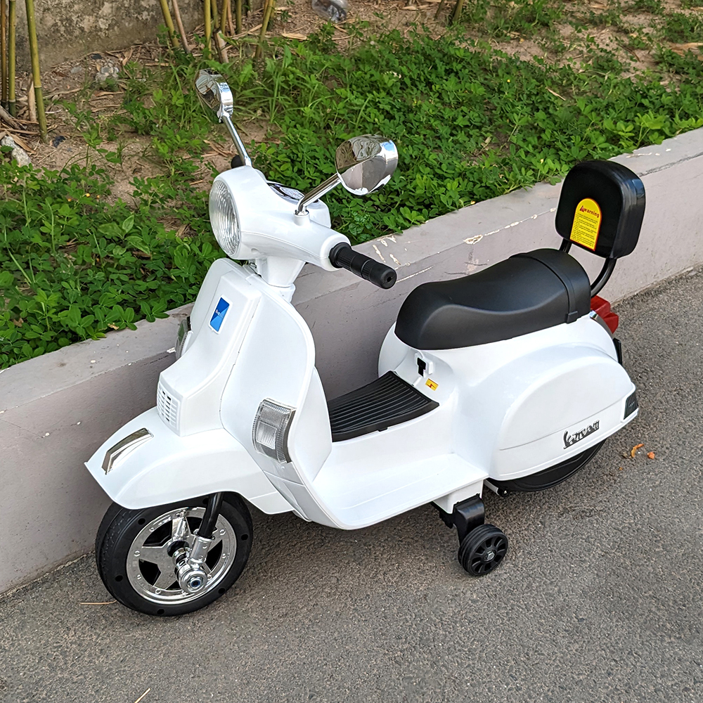 Xe máy điện kiểu Vespa 2 động cơ BABY PLAZA Q519