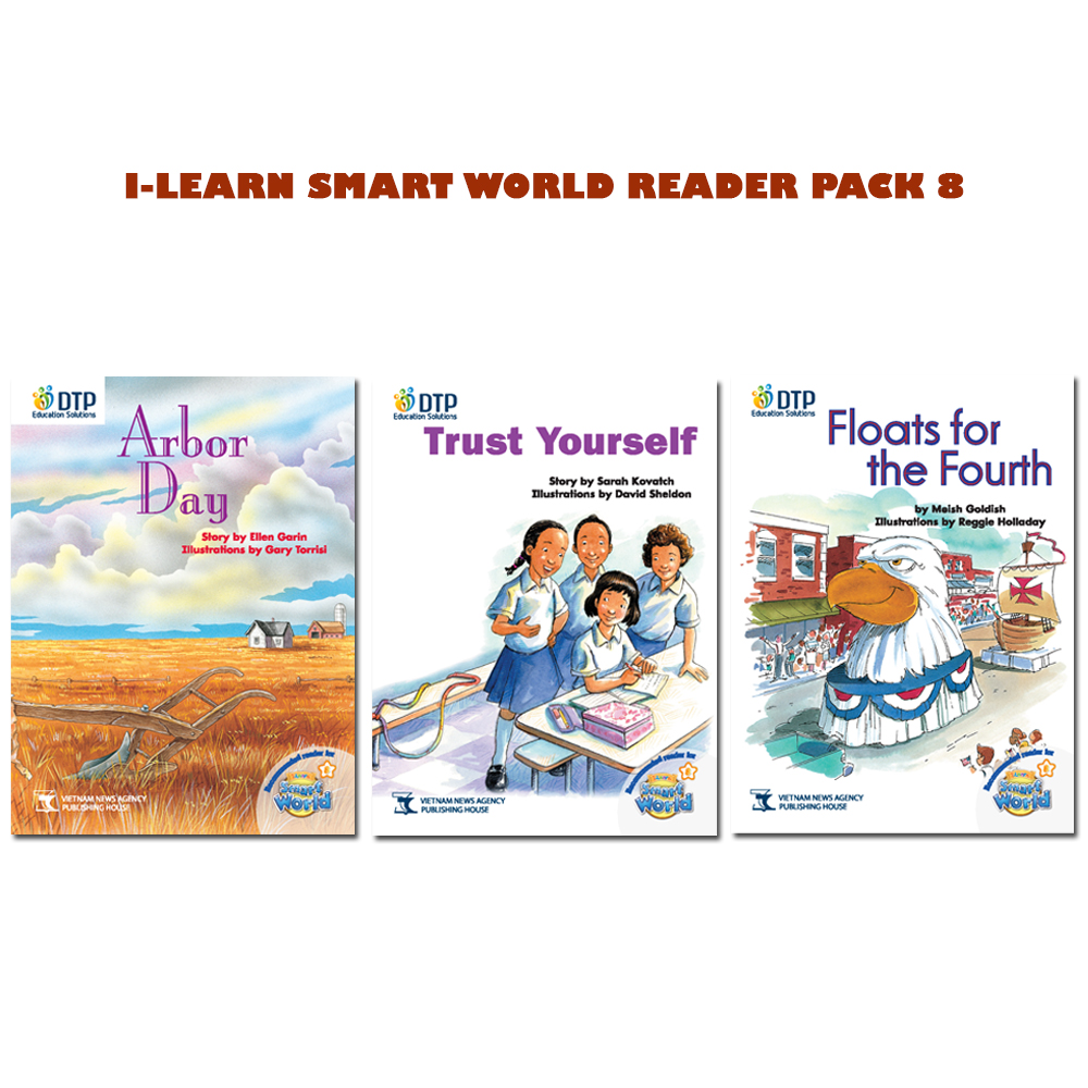 i-Learn Smart World Reader Pack 8 (3 quyển)