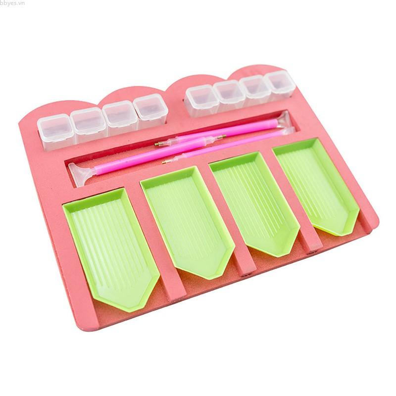 Khay Đựng Bút 4 Ngăn Tiện Lợi