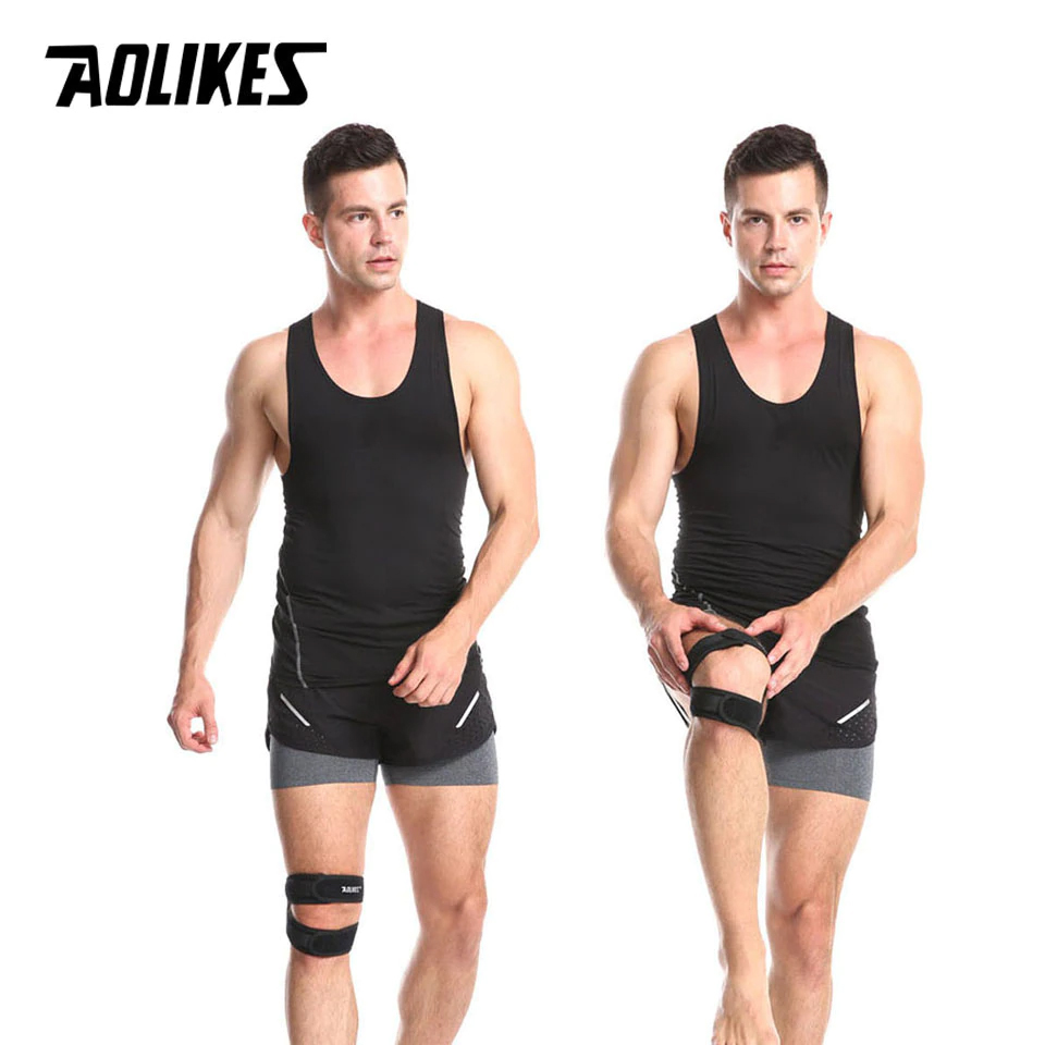 Đai hỗ trợ xương bánh chè đầu gối AOLIKES A-7929 Sport knee protector