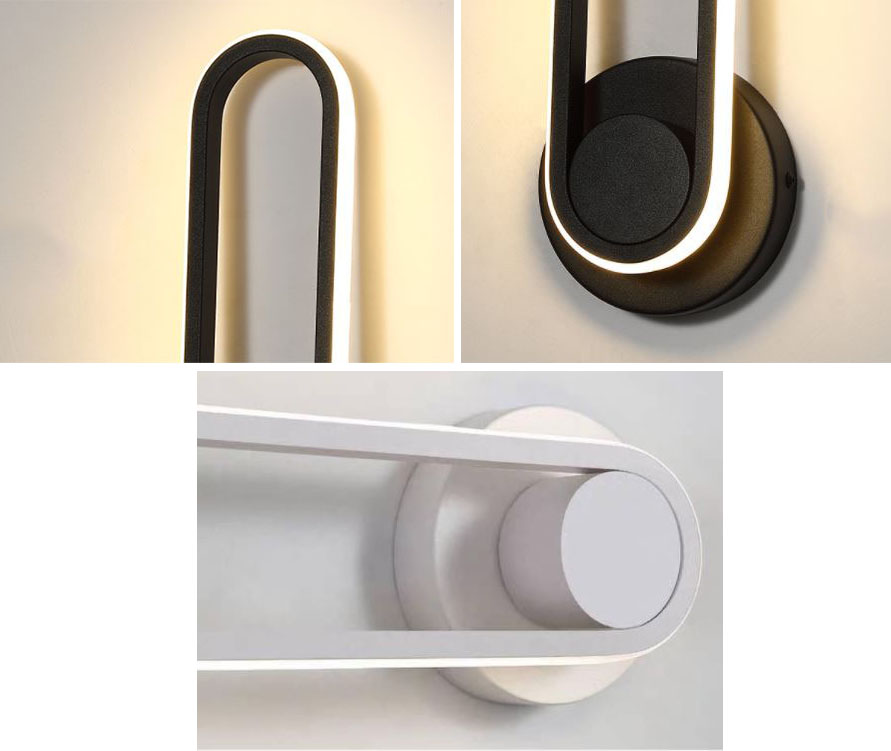 Đèn tường JENES cao cấp 3 màu ánh sáng trang trí nội thất hiện đại