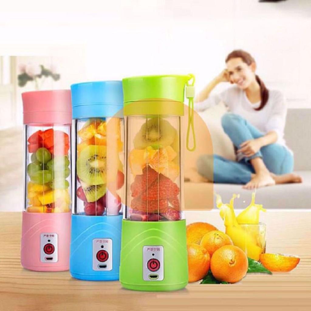 Máy Xay Sinh Tố Cầm Mini Tiện Dụng Baoxi - Thiết Kế Nhỏ Gọn 2in1