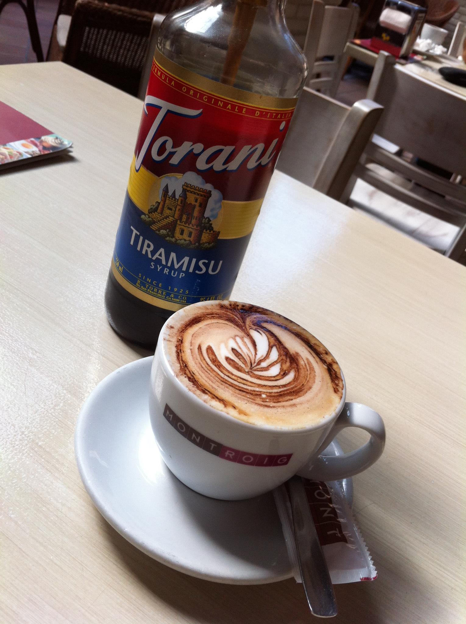 Siro Pha Chế Vị Bánh Tiramisu Torani Classic Tiramisu Syrup 750ml Mỹ - Hàng Chính Hãng