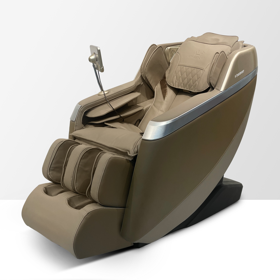 Ghế massage KINGSPORT Standard G2 con lăn di chuyển cổ vai, thiết kế hiện đại 2024, khung ghế rộng rãi và thoải mái