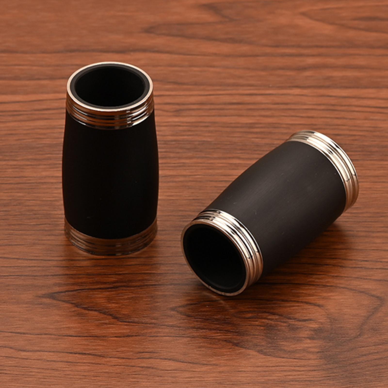 4 Pieces Bakelite Clarinet B Flat Tube Tuning Clarinet Tuning Tube for Musical Instrument