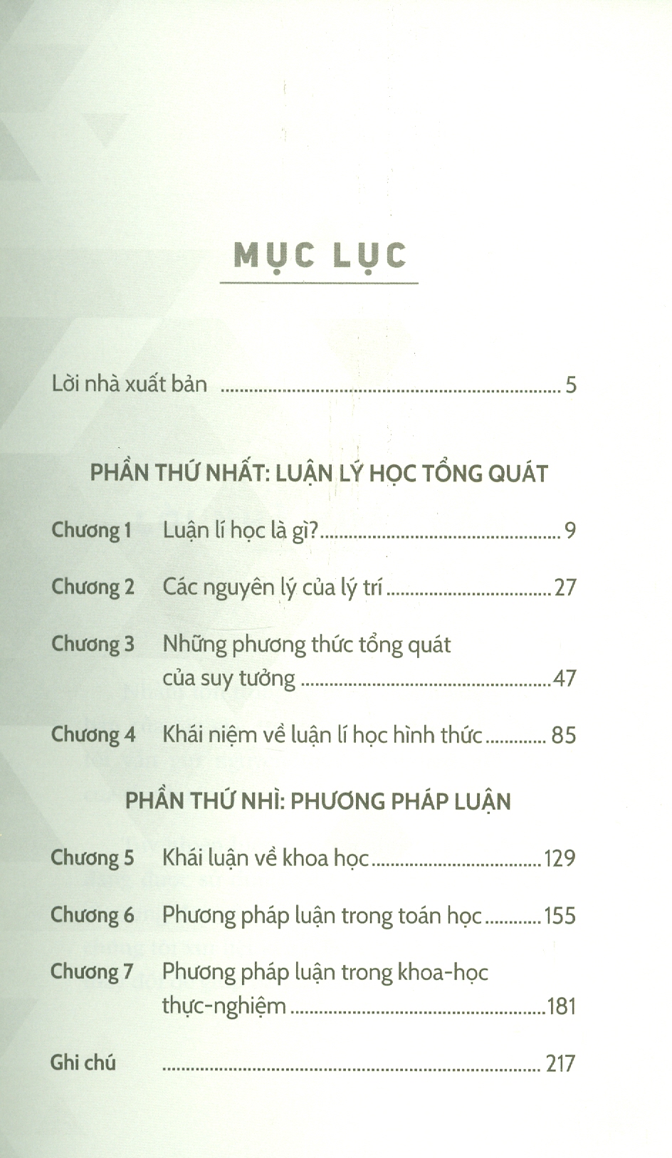 NGHỆ THUẬT SUY TƯỞNG - Lí Luận Học Tổng Quát Và Phương Pháp Luận