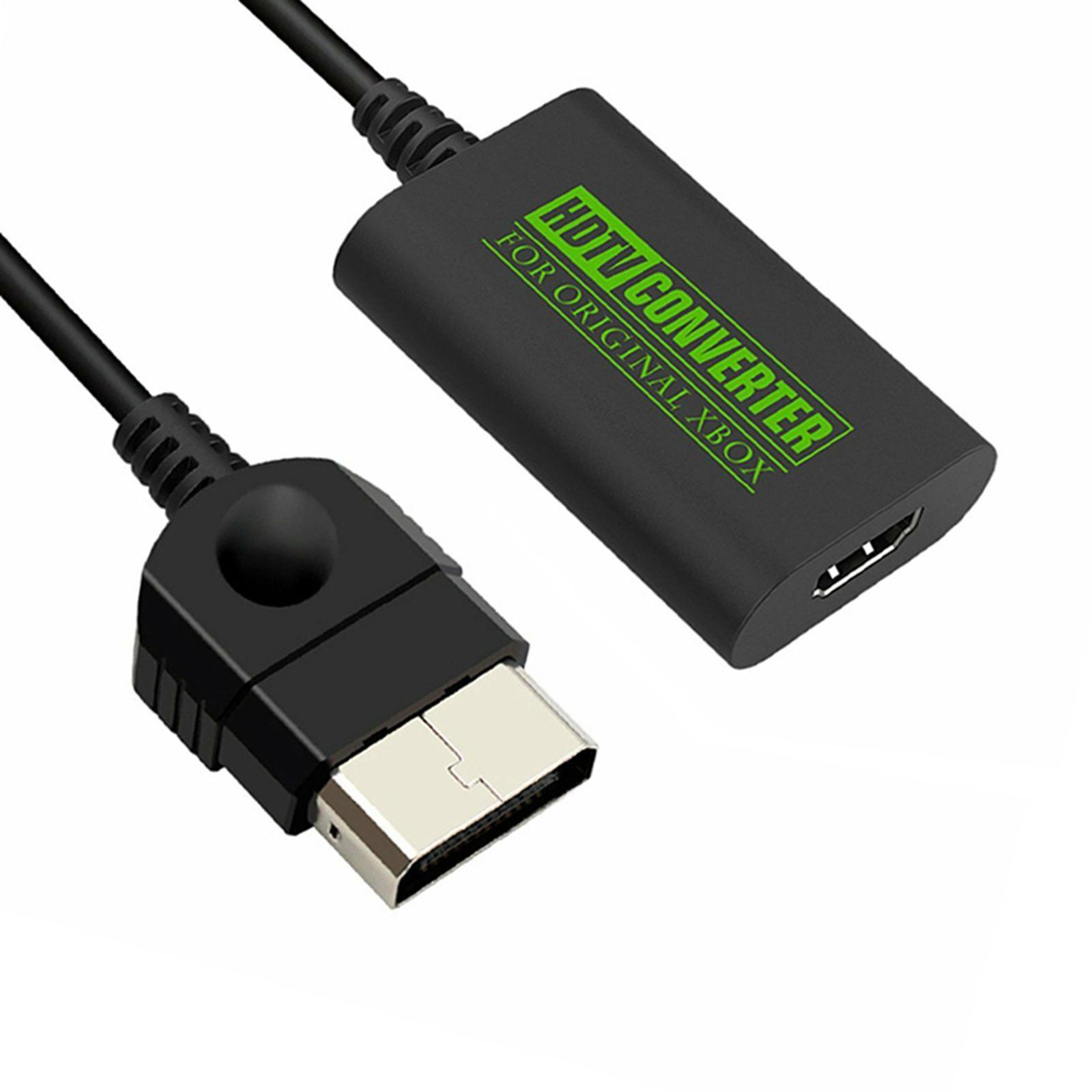 Xbox to HDMI Adapter Converter, Male to HDMI Female Adapter,Short Cable Game Digital Video Component Xbox Console for TV Projector