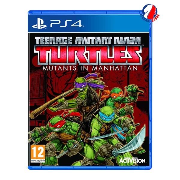 Teenage Mutant Ninja Turtles: Mutants in Manhattan - Đĩa Game PS4 - EU - Hàng Chính Hãng