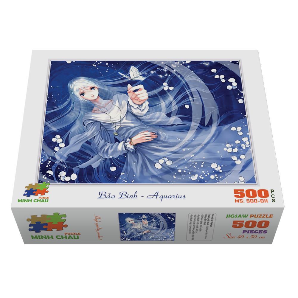 Bộ ghép hình hộp 500 mảnh-Bảo Bình