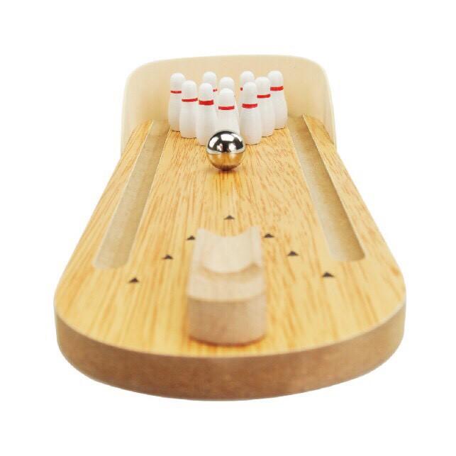 Bộ Đồ Chơi Bowling mini Bằng Gỗ Cao Cấp Cho Bé