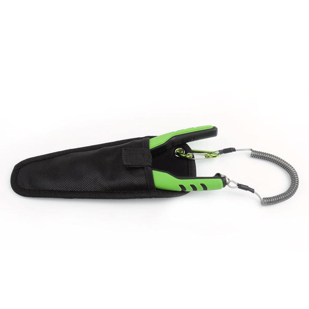 2 Pieces Portable Aluminum Fishing Pliers Scissor Saltwater with Sheath