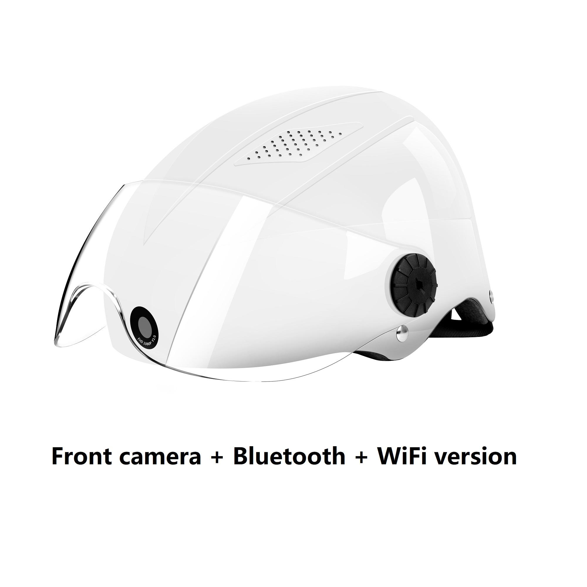 Topodome 1080p WiFi Hotspot Bluetooth Loa liên lạc ghi chép tích hợp 3000mah Pin Motorcycle Mũ bảo hiểm phía trước camera