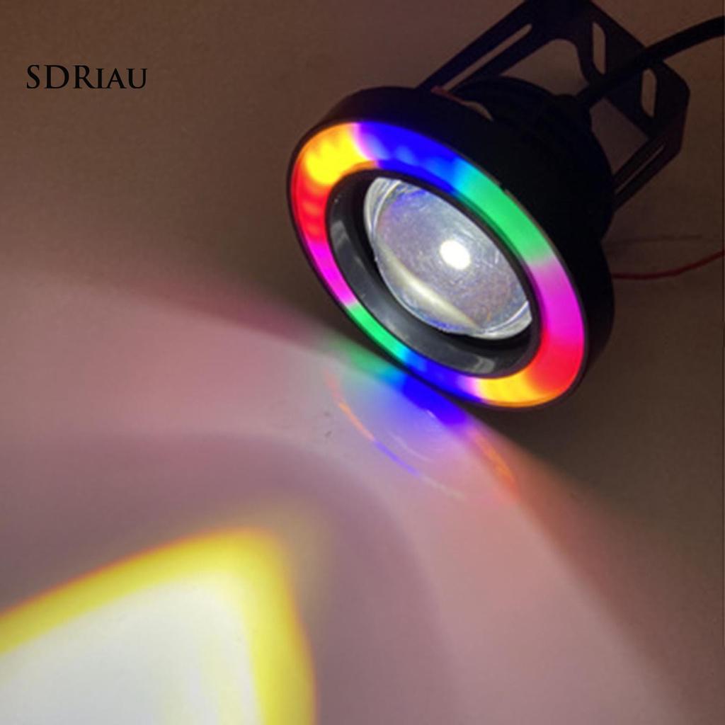 2 Đèn Led Cob 3 / 3.5 Inch 360 Độ Siêu Sáng Cho Xe Hơi