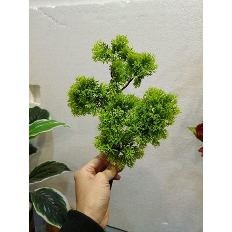 Cành tùng nhựa hàng loại 1,cành giả làm cây bonsai, tiểu cảnh