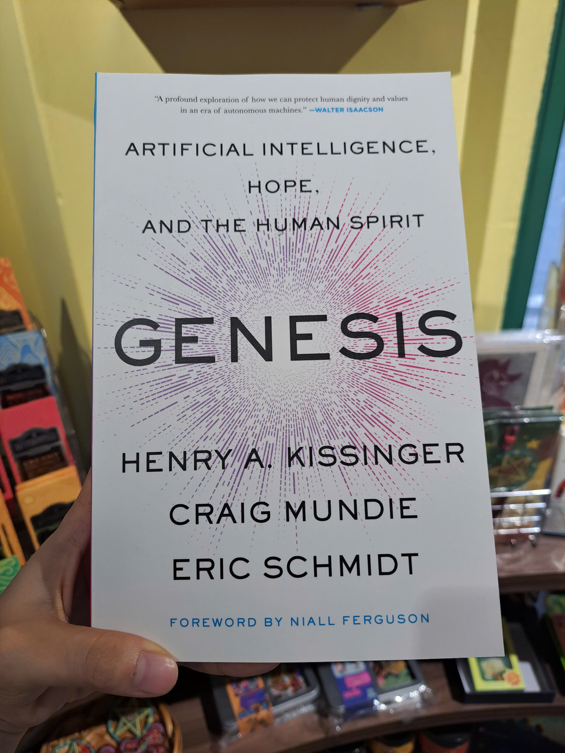 Sách - Genesis by Henry Kissinger | Artificial Intelligence / Science / Ngoại văn Nhập khẩu