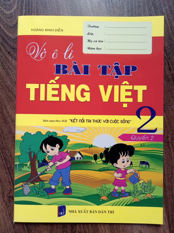 Sách - Vở Ô Li Bài Tập Tiếng Việt 2 - Quyển 2