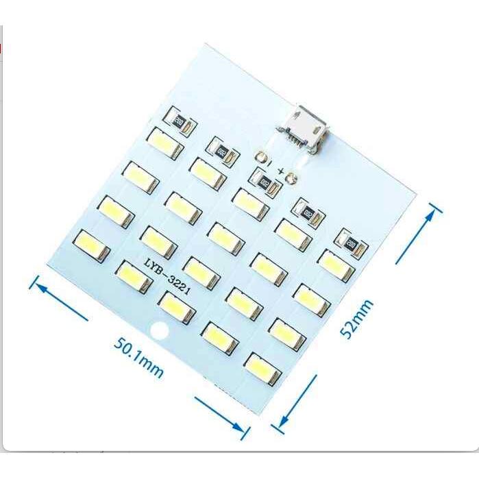 Mạch 20 Led Siêu Sáng USB