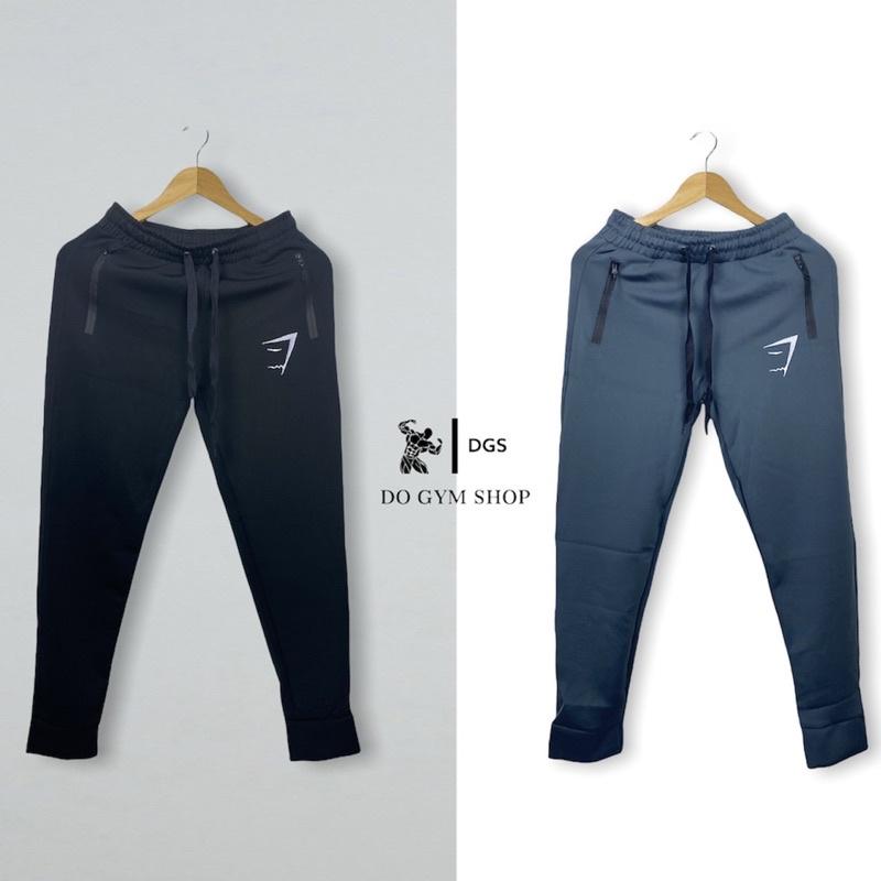 Quần dài tập gym nam DO GYM SHOP logo thêu, thun co giãn 4 chiều thoáng mát