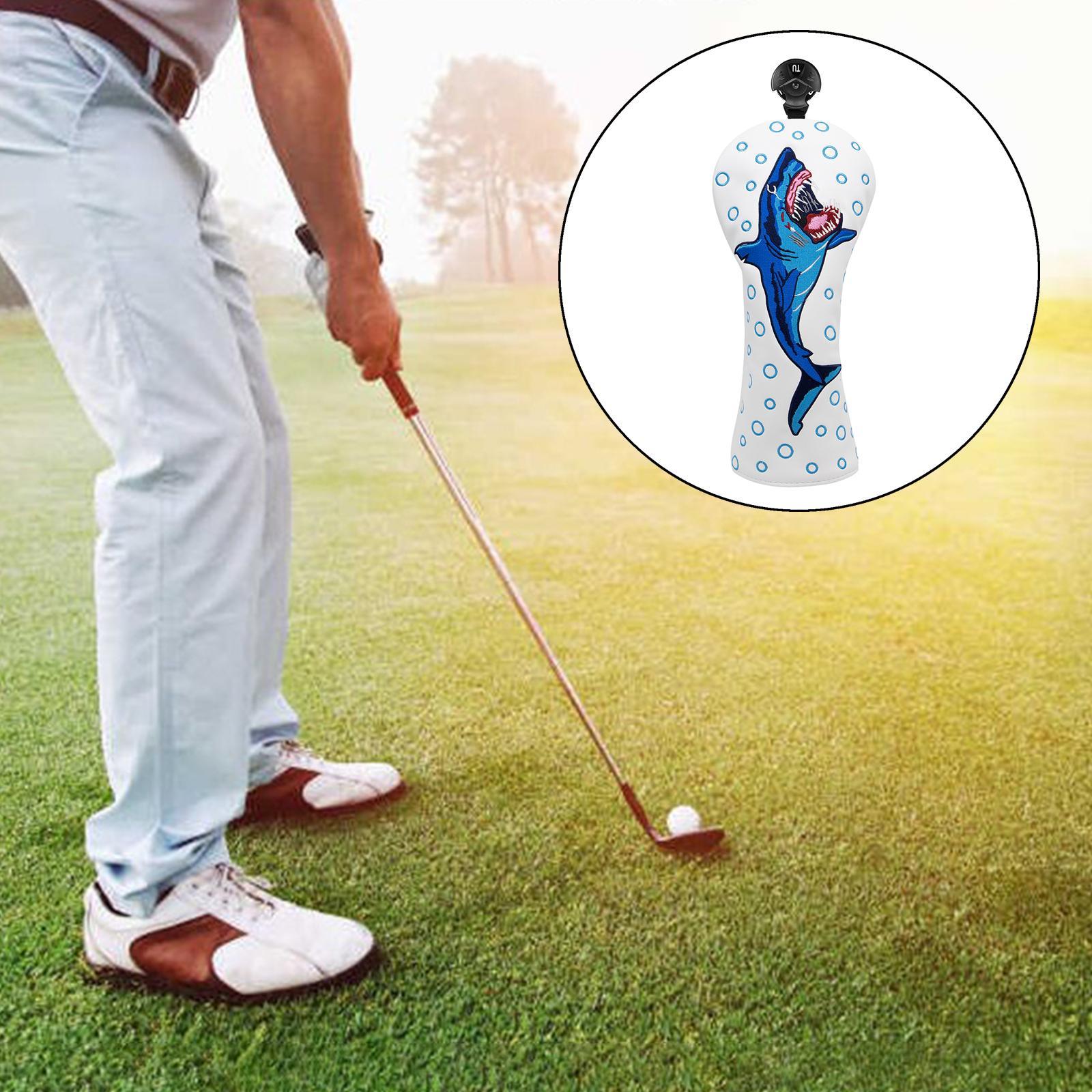 Thick Golf Head Covers Gift Golf Club Headcover Long Neck Accessories for Fairway Wood