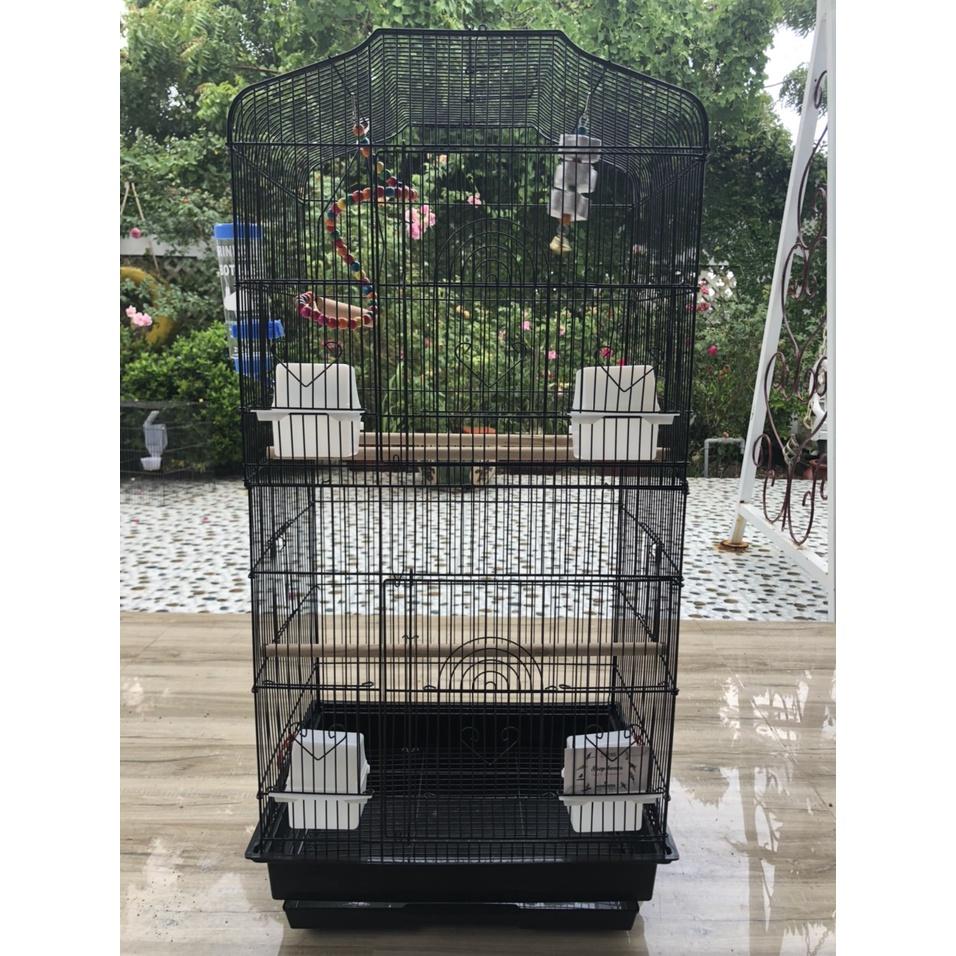 Chuồng Lồng nuôi vẹt dành cho vẹt nhỏ và vừa như lovebird , cockatiel , greencheek , sun , ngực hồng , monk ....