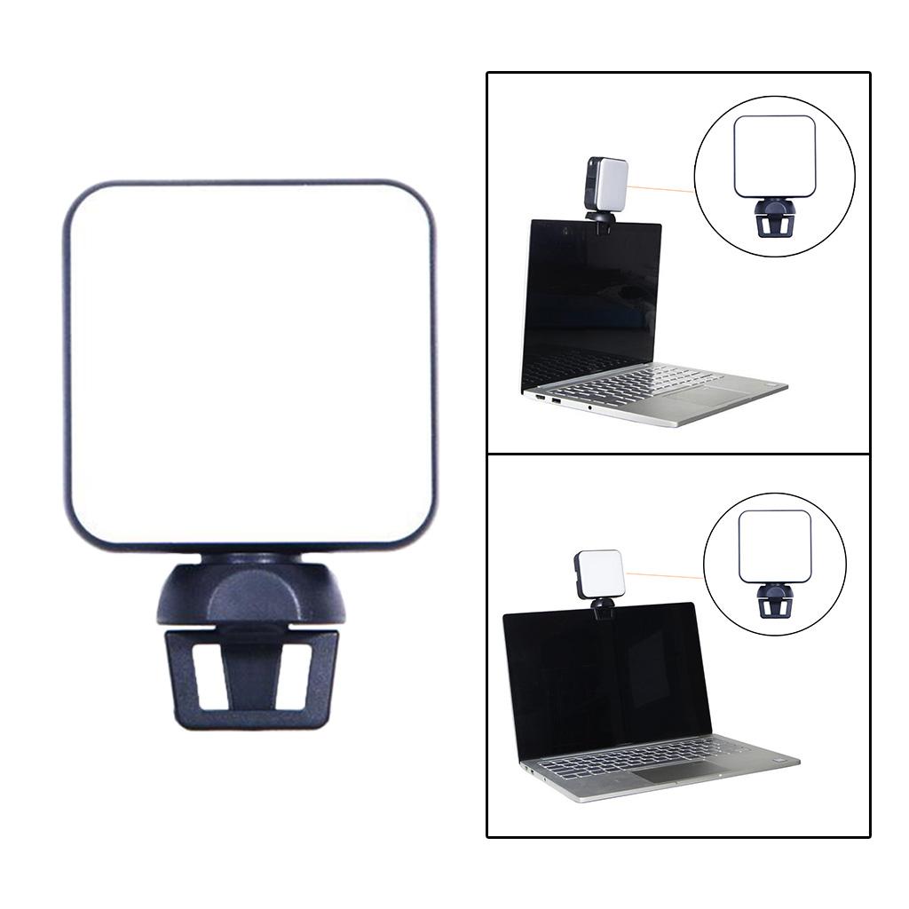 Makeup Video Conference Light Vlog Kit for Computer Laptop Light Black
