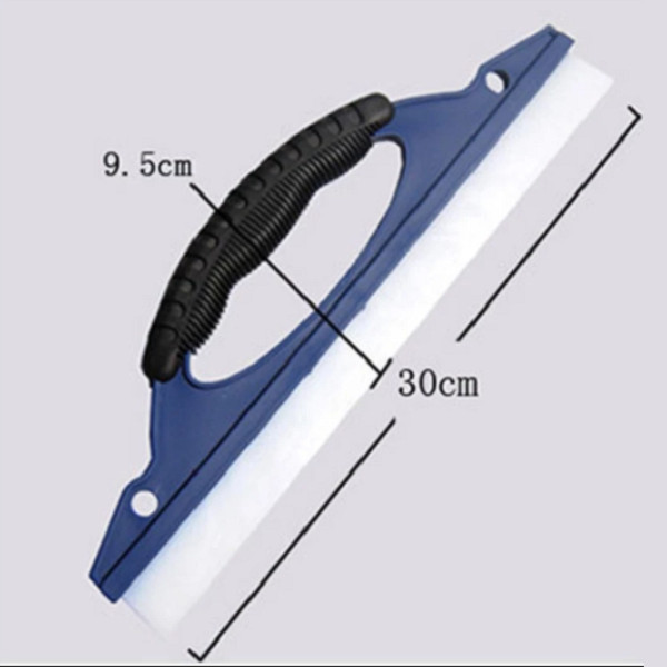 Dụng cụ thanh gạt nước lưỡi silicon, có tay nắm chuyên dùng rửa kính ô tô, xe hơi