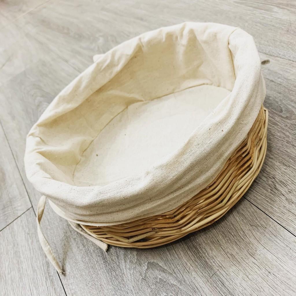 Giỏ mây xinh xắn tiện dụng