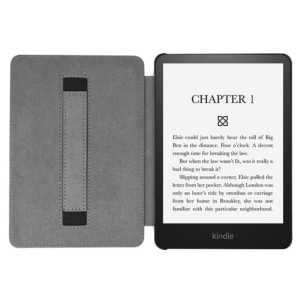 Hình ảnh Bao Da Cover Cho Máy Đọc Sách Kindle Paperwhite Gen 5 11th 2021 Da Có Quai Cầm